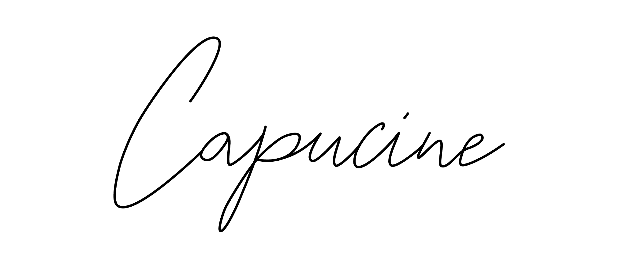 Logo Capucine studio digital